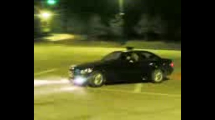 Bmw 320 - Burnout!