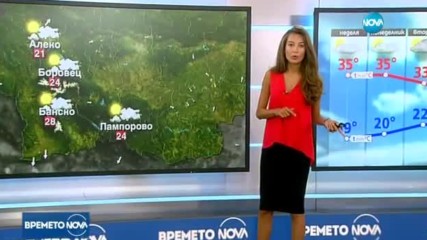 Прогноза за времето (22.07.2017 - централна емисия)