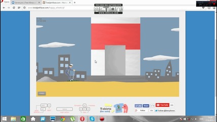 Enderdragonbg playing Happy Wheels!