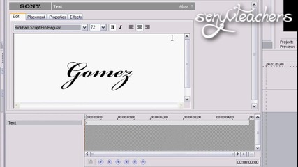 Sony Vegas Tutorial Effect #12 (moving text) 