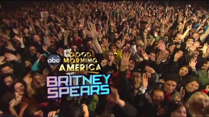 Britney Spears - Till The World Ends( Live on Good Morning America)