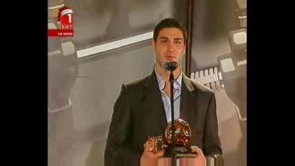 Най - Добър Защитник за 2008г. - Кирил Котев(ЦСКА)