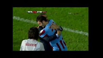 Trabzonspor 1 - 0 Besiktas 03.10.2010 