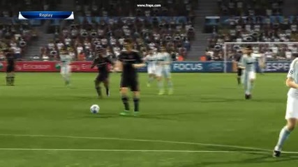 Прекрасен гол на Марио Гомез - Pes 12