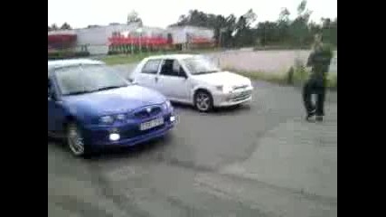 Mg Zr Vs Peugeot 106 Rallye