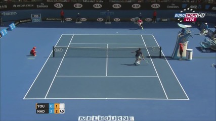 Rafael Nadal vs Mikhail Youzhny - Australian Open 2015