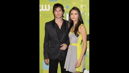 Nina Dobrev and Ian Somerhalder || K-k-kiss me
