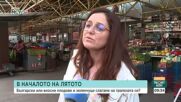 В началото на лятото - български или вносни плодове и зеленчуци слагаме на трапезата си