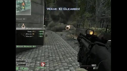 Call of Duty Modern Warfare 3 Specops Survival My Gameplay Wave 10
