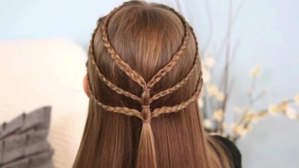 Сплитане на красива прическа