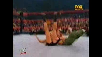 W W F Raw - Stacy Keibler vs Lita