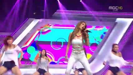 G.na - 2hot @ Music Core (23.06.2012)