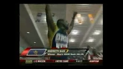 Andretti Bain - 2008 Ncaa Indoor Mens 400 