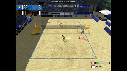 играта плажен волейбол - етап 2 - край и начало на 3 етап - бразилия и аржентина