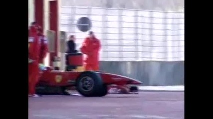 болид на Ferrari 