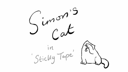 Simon's Cat in 'sticky Tape'