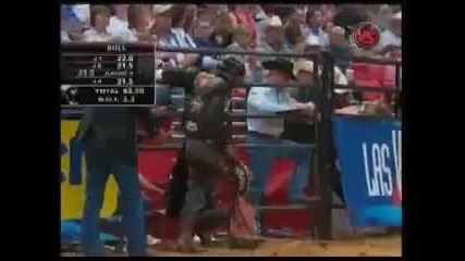 Tulsa Jb Mauneys 3rd round ride from Tulsa on Doubledown 