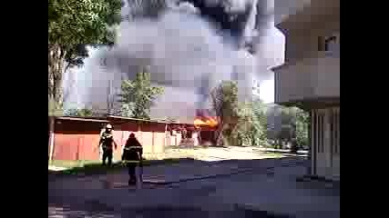 Пожар в кв. Красна поляна, София, 14.06.2009, 2 