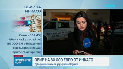 Обраха инкасо автомобил в Ихтиман