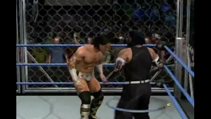 {lil slip} Jeff Hardy vs C.m. Punk Cage match Svr 2010 