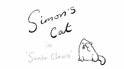 Котката на Саймън 'santa Claws'