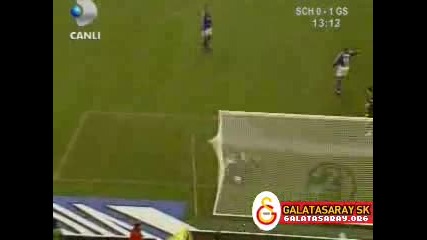 Schalke04 0 - 1 Galatasaray Necati Ates