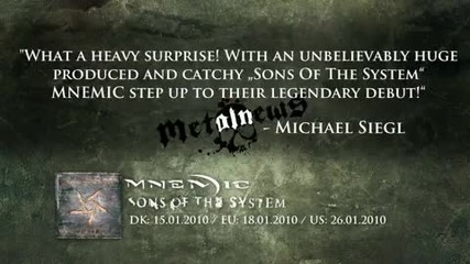 Mnemic - official Sons Of The System commercial! 