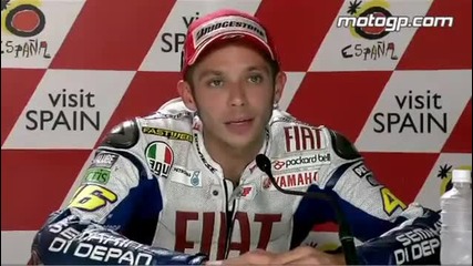 Valentino Rossi interview after the Motegi Gp 
