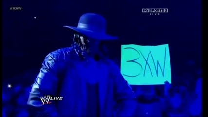 The Undertaker Returns to Wwe 2012