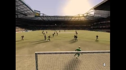 Fifa O7 Гол От Центъра! [my gameplay]