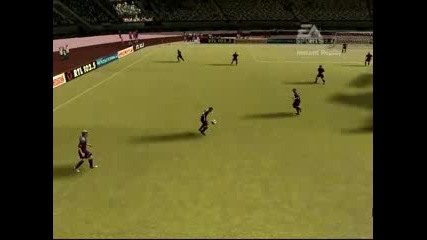 Няколко мой красиви гола на Fifa 07 (nqma da sajalqvate) 