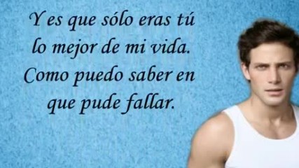 Gabriel Coronel - La vida sin ti con letra