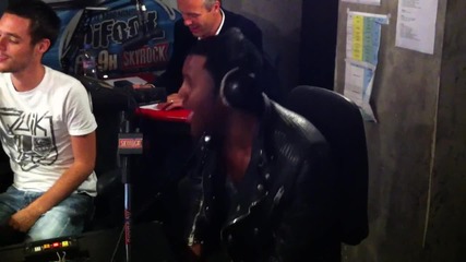 Jason Derulo guest @ Sky Rock Radio, Parigi