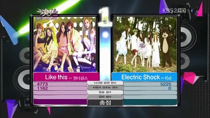Today's Winner - F(x) @ Music Bank (22.06.2012)