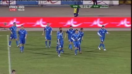 Пфк Левски София 3 - 0 Славия 19 - кръг А група (20.03.2010.) Vbox7 