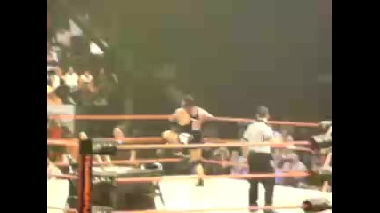 Rhino Throws Chair At Fan At Hard Justice 07 