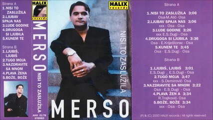 Merso - Tugo moja - (audio 2000)hd