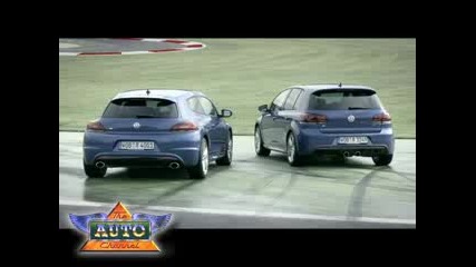 2010 Vw Sirocco R И Golf R promo