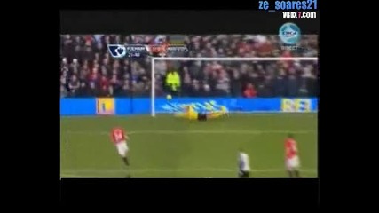 Фулам - Манчестър Юнайтед 1:0 гол на Дани Мърфи 