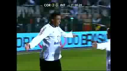 Gol Ronaldo Fenгґmeno - Corinthians 2x0 Internacional - Final (copa Do Brasil 17062009)