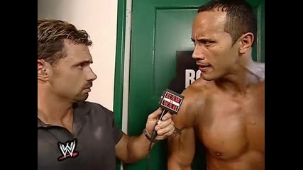 Raw, September 10, 2001 - The Rock: The Peoples Strudel 