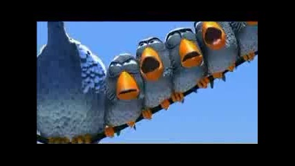 страхотна 3d анимация за птиците 