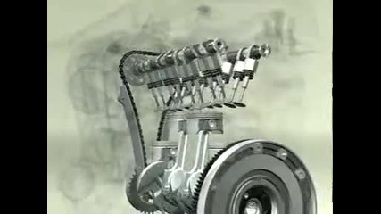 двигател - 3d анимация 