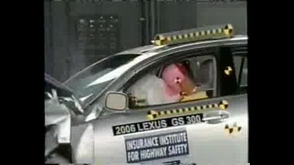 Crash Test Lexus Gs300  Toyota Aristo