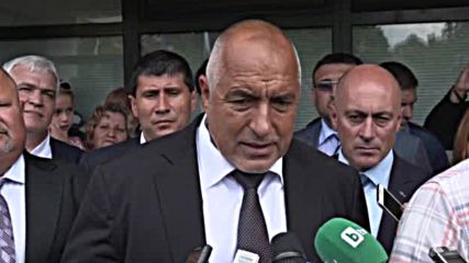 Борисов: БСП да си хапнат и пийнат - да не им разваляме празника