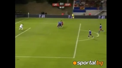 Лихтенщайн 0:4 Испания 03.09.2010г. 