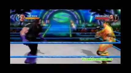 Wwe All Stars World Heavyweight Championship / Title Match - The Rock vs The Undertaker