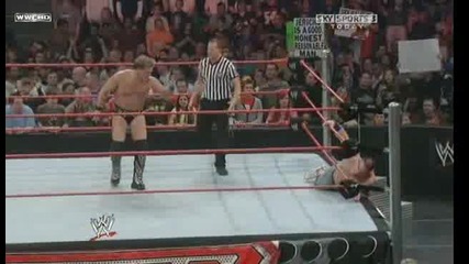 Raw 04/20/09 John Cena vs Chris Jericho