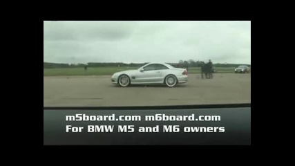Mercedes Sl55 Amg vs Hartge M6 Cabrio Exteriour m6board.com 