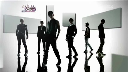 U-kiss - Intro & Stop Girl @ Music Bank (21.09.2012)